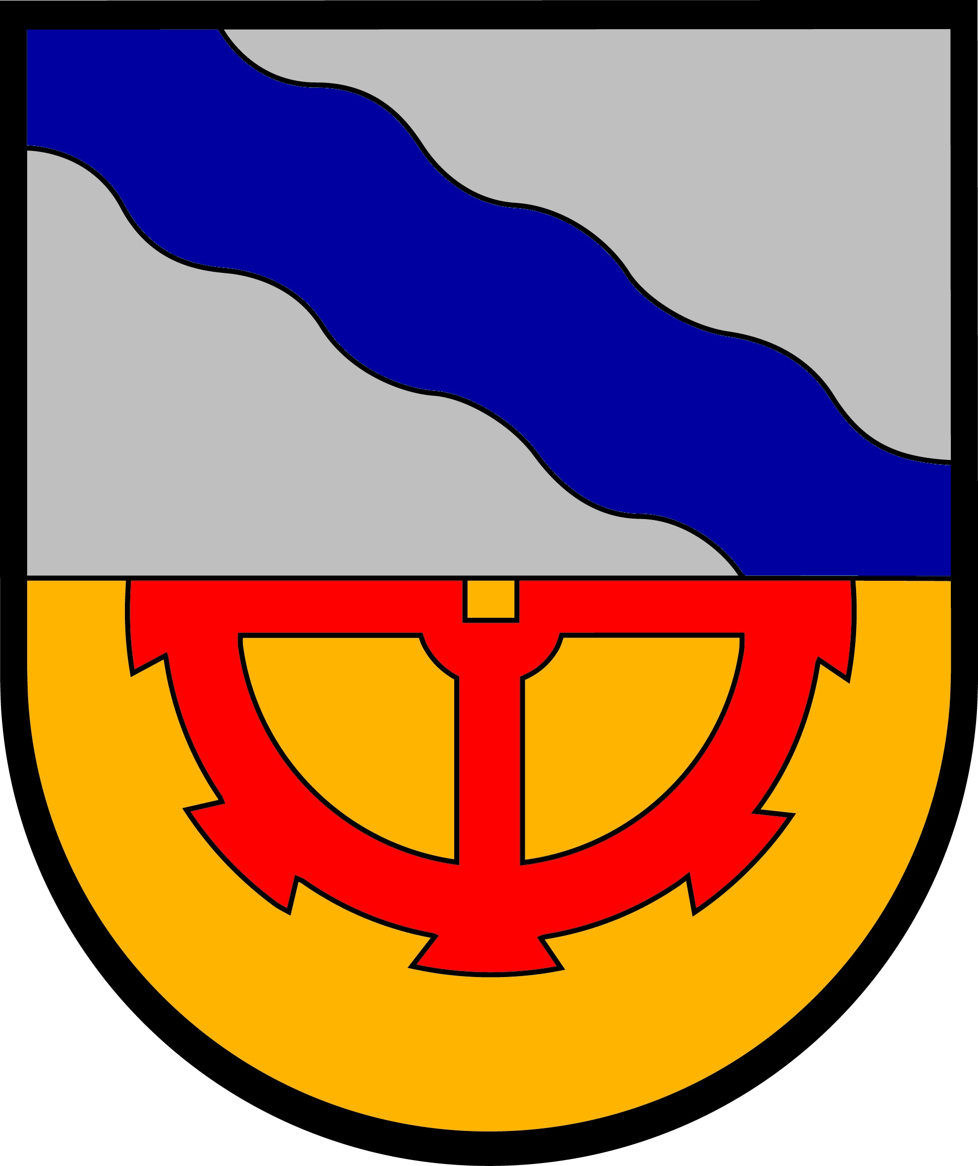 Hier sehen Sie das Wappen von Mühlenbach.